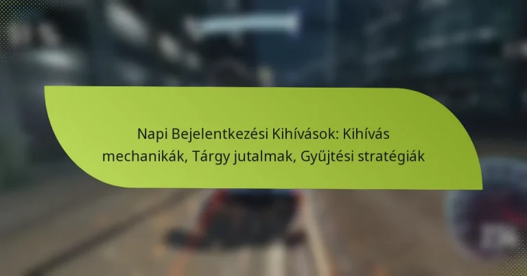 Napi Bejelentkezési Kihívások: Kihívás mechanikák, Tárgy jutalmak, Gyűjtési stratégiák
