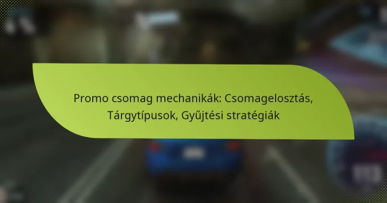 Promo csomag mechanikák: Csomagelosztás, Tárgytípusok, Gyűjtési stratégiák